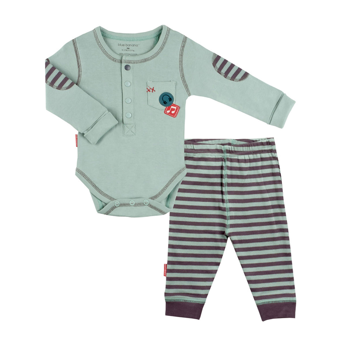Rock A Bye Baby | Long Sleeve Body Suit &amp; Play Pant