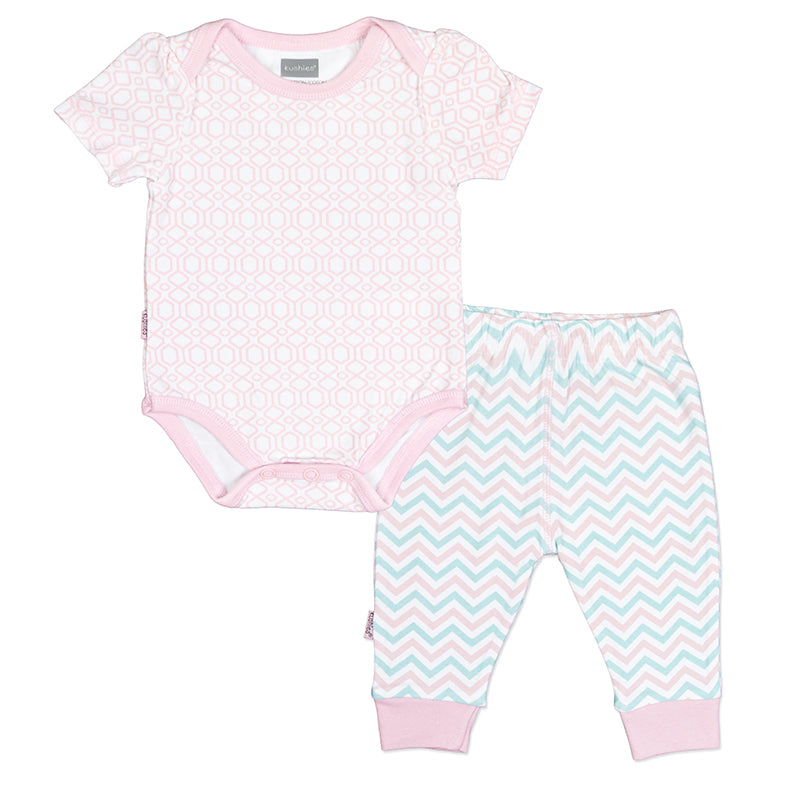 Geo Baby | SS Bodysuit &amp; Pant Set