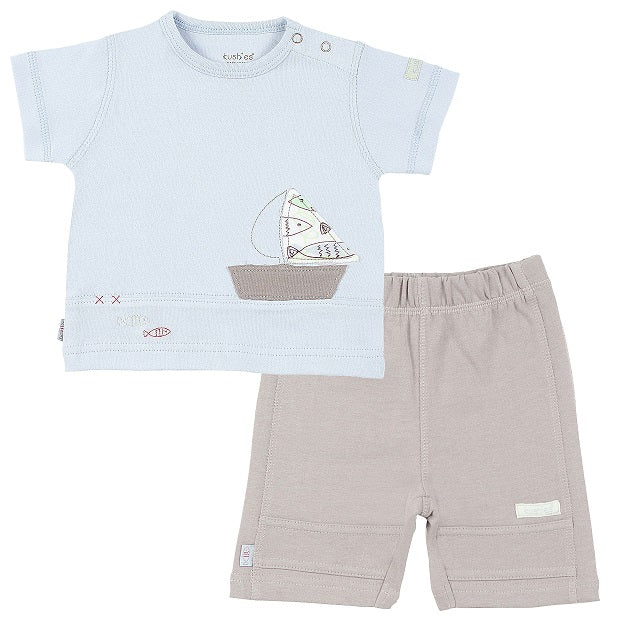 Gone Fishing | SS T-Shirt &amp; Short Set