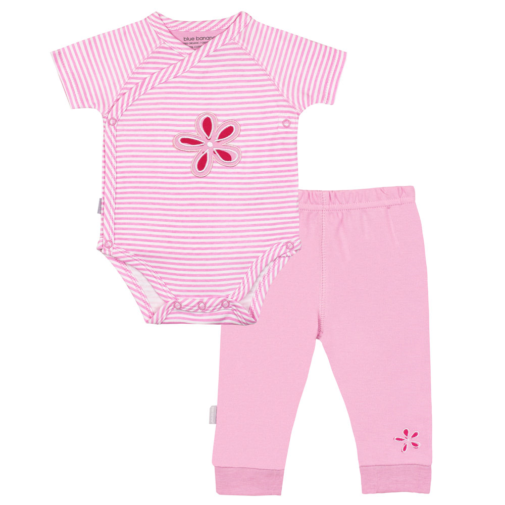 Modern Me SS Body &amp; Play Pant Set Pink