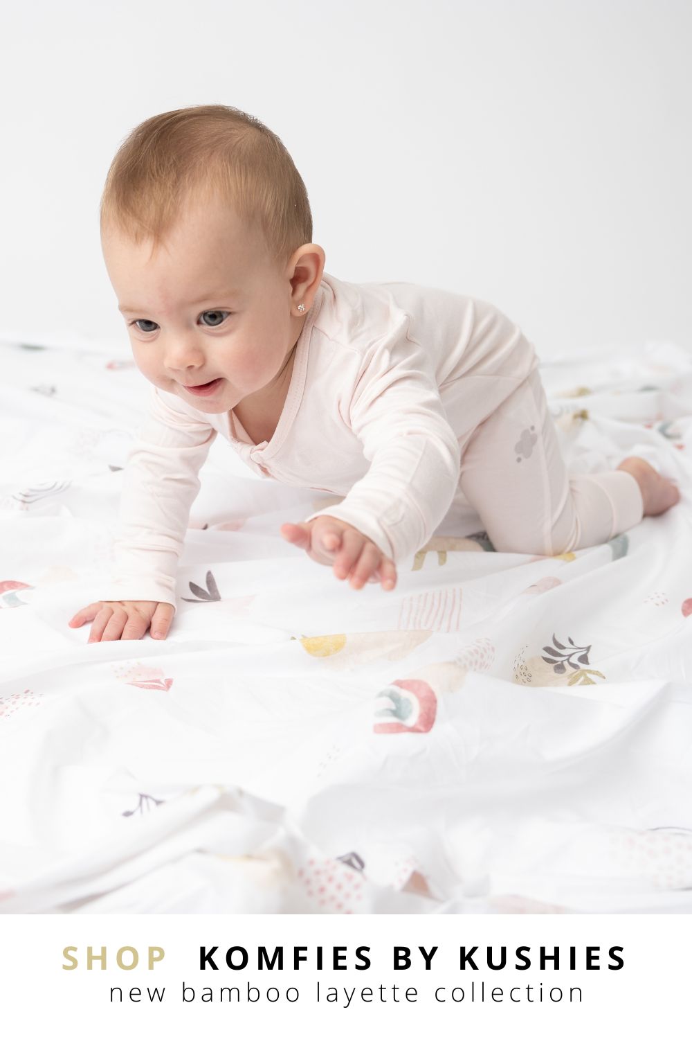 shop komfies by kushies new bamboo layette collection