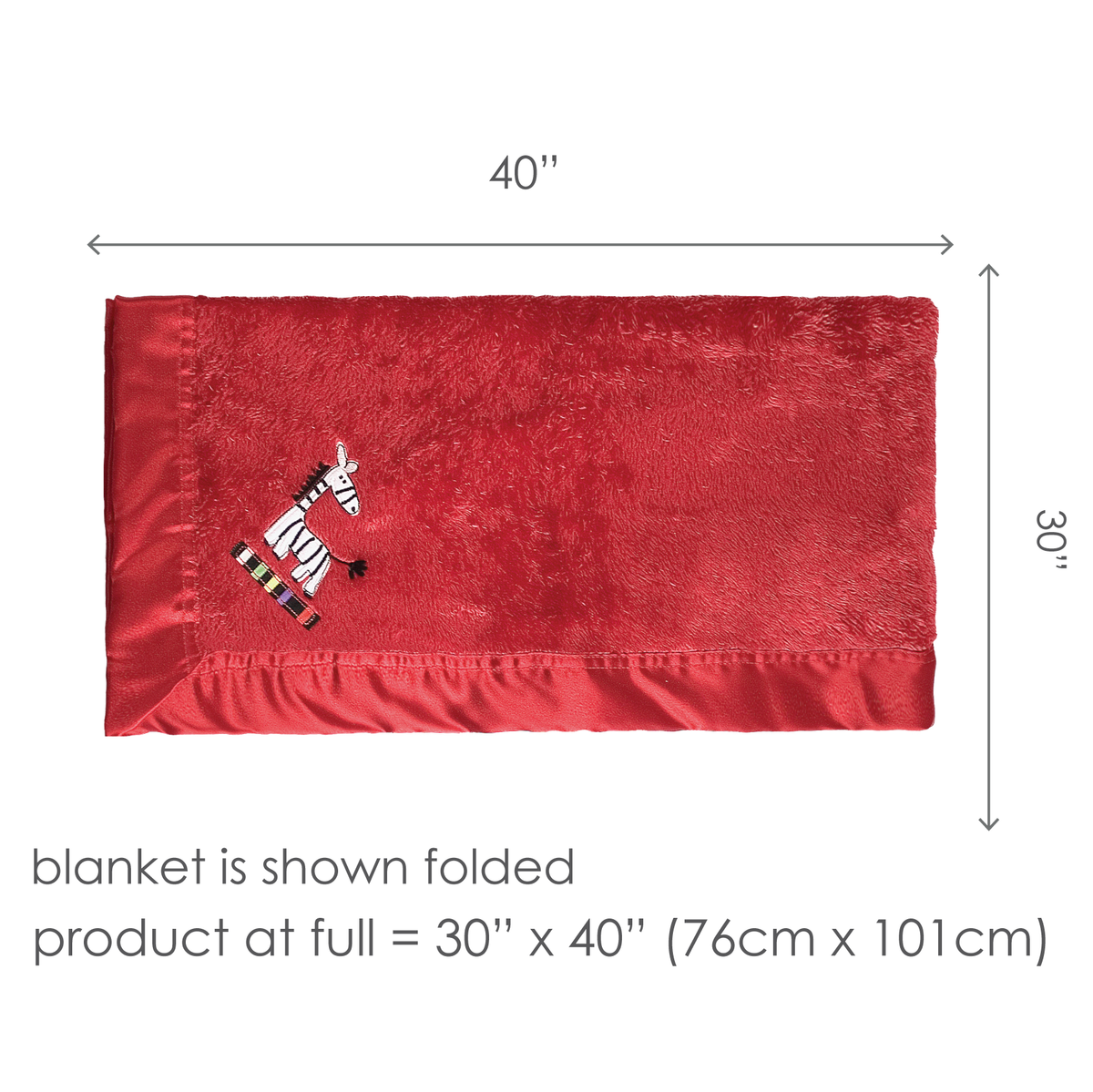 KuKu | Zebra Blanket
