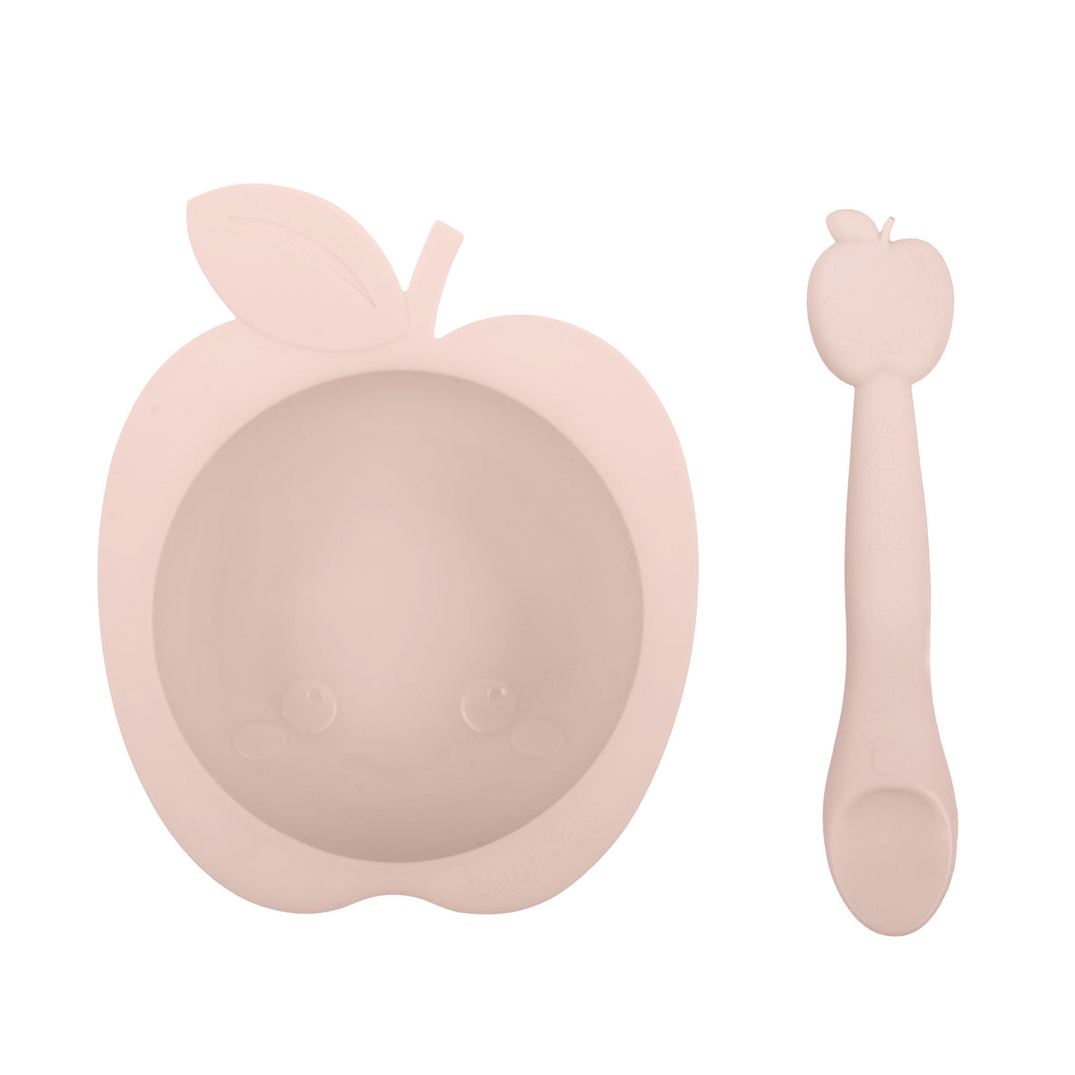 Silibowl &amp; Spoon Set | Apple