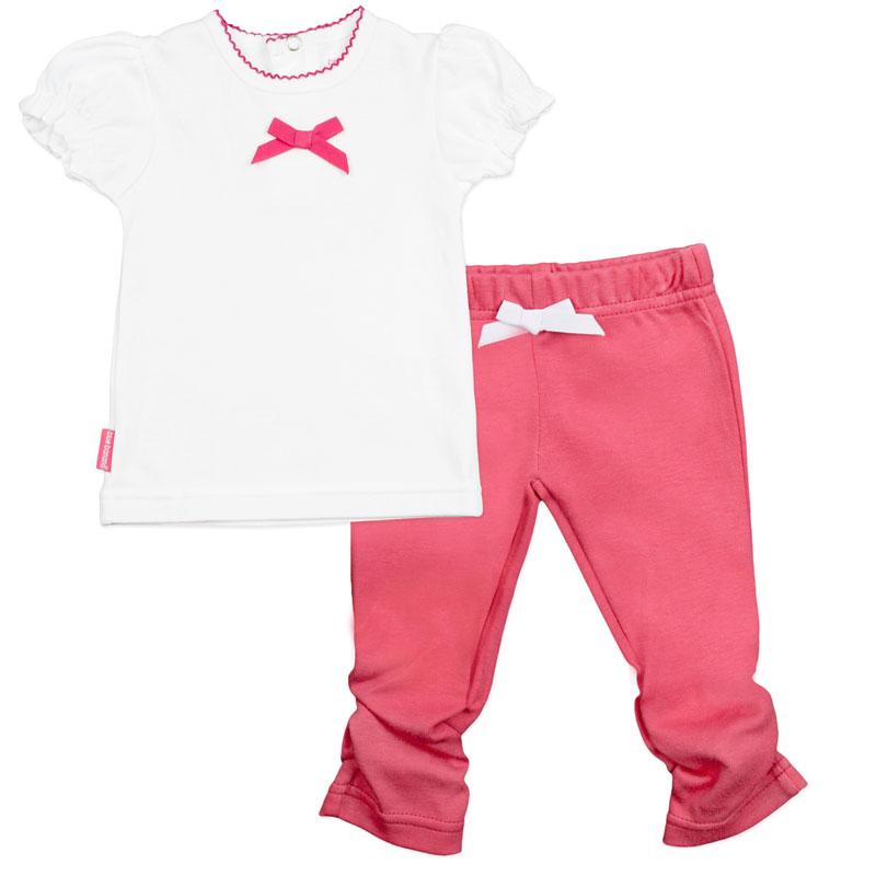 I Love Spring T-Shirt & Legging Set - Fuchsia Solid