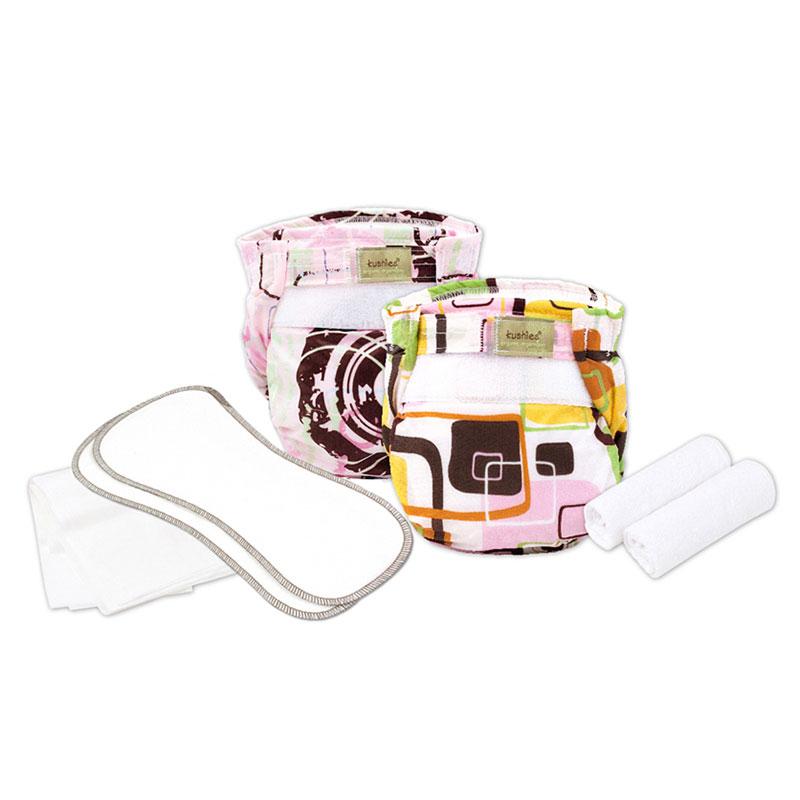 Organic Ultra-Lite Infant Diaper Trial Pack Girl