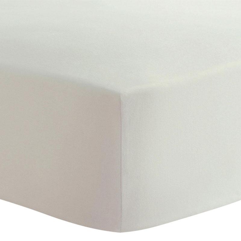 Organic Jersey Travel Lite Crib Sheet Off-White