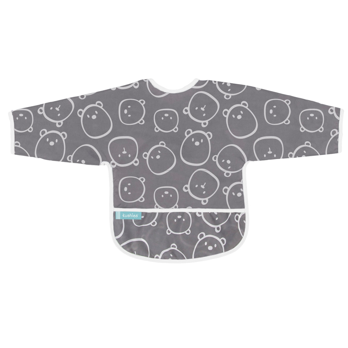 Charcoal Bears | Cleanbib with Sleeves